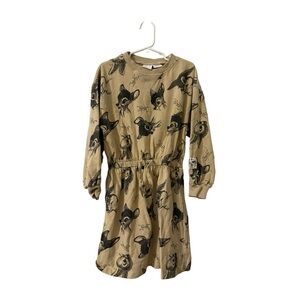 Zara Kids x Disney Bambi Sweatshirt Dress - Size 7
